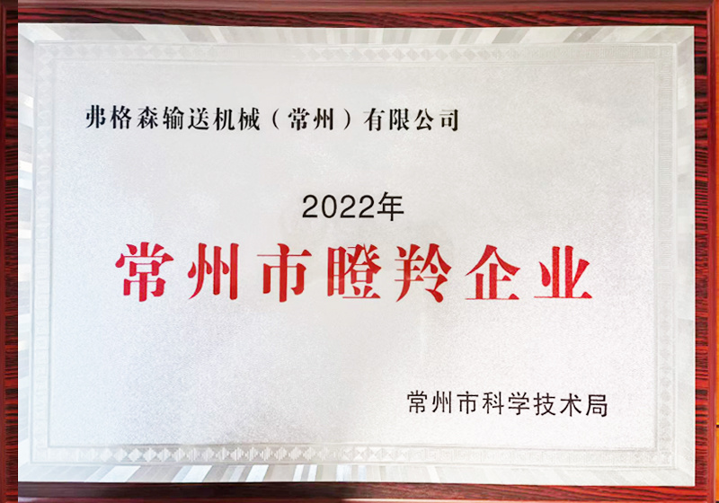 Empresa 2022 de la gacela de Changzhou